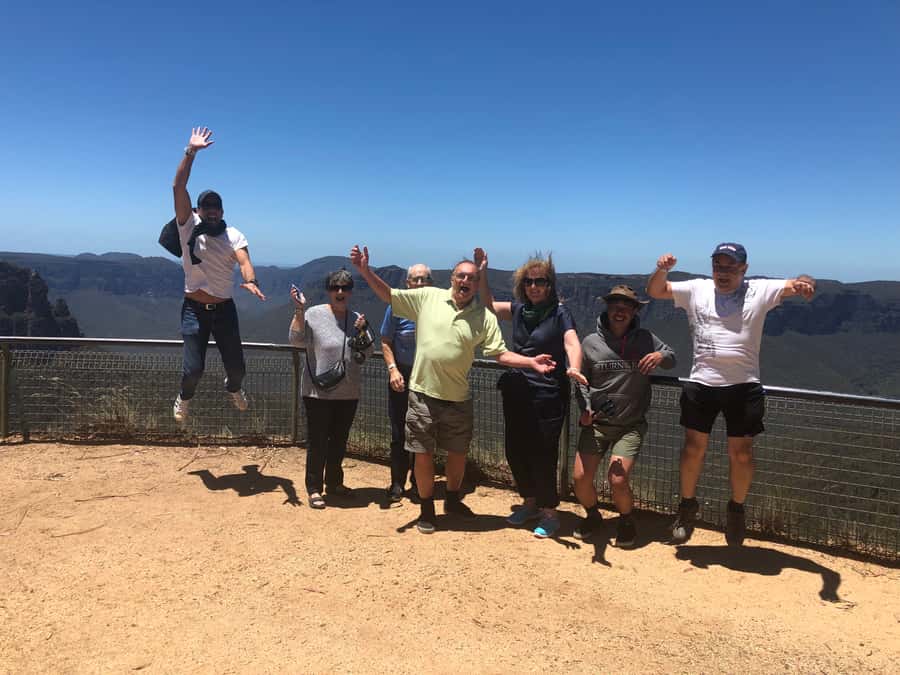 #1 Blue Mountains Tour Scenic World Waterfalls Wildlife Park - The Three Sisters and Jamison Valley give you the postcard moment