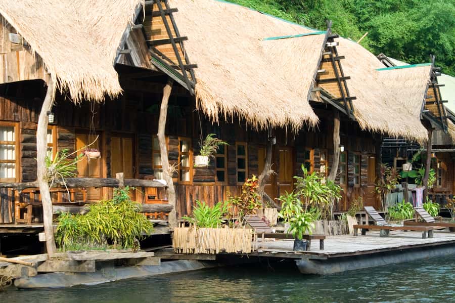3-Day River Kwai, Floating Market and Erawan Waterfalls - Guide, transport, and group style