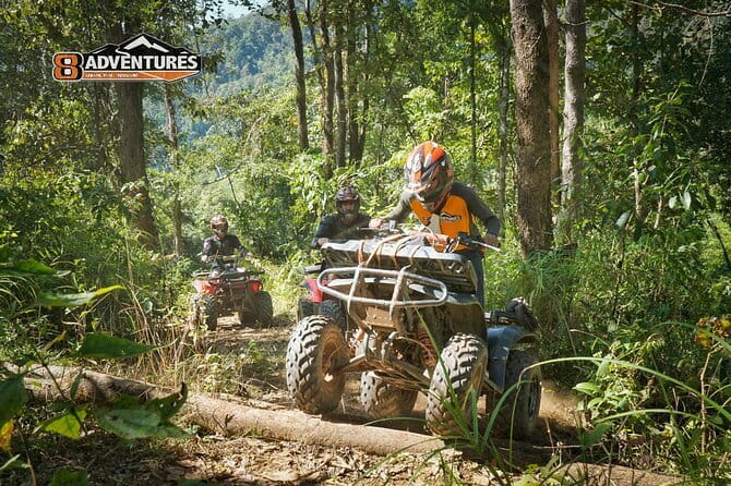 7 Hour Sticky Waterfall and ATV Guided Adventures - One hour on mixed ATV terrain