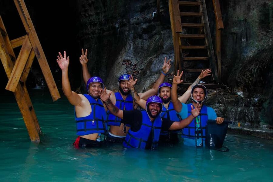 7 Waterfalls Tour With Lunch in DR (Taino Bay & Amber Cove) - Choosing between slides, jumps, and ladders