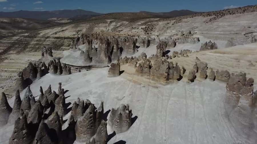 Adventure Day in Arequipa: Pillones Waterfall + Rock Forest - Leaving Arequipa by way of Yura and Chachani
