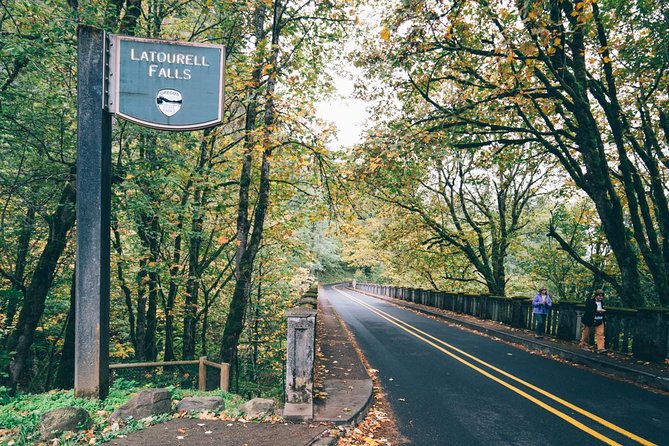 Afternoon Half-Day Multnomah Falls and Columbia River Gorge Waterfalls Tour from Portland - Latourell Falls brings you close to the water