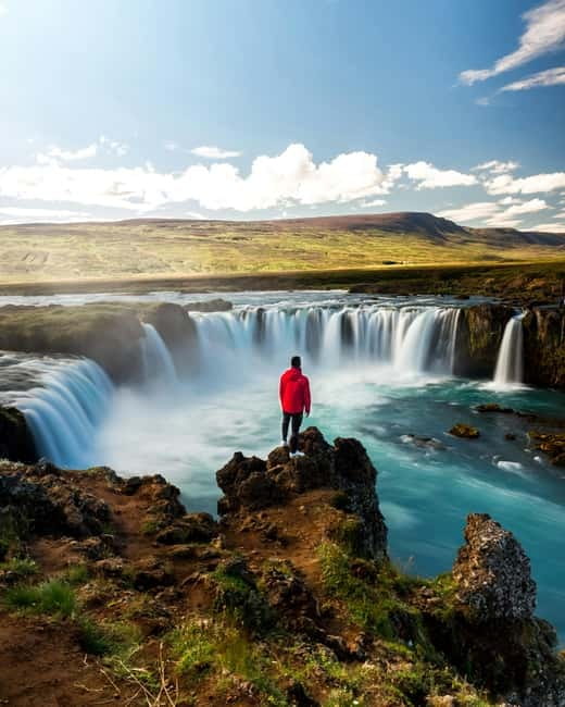 Akureyri Port: Godafoss Waterfall Guided Tour with Pickup - Key points at a glance