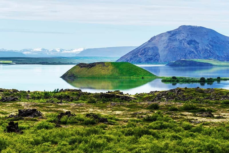 Akureyri Port: Myvatn Nature Baths & Godafoss Waterfall Tour - Godafoss, the waterfall with a political story