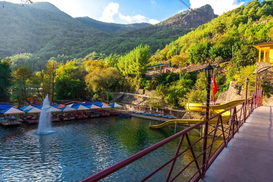 Alanya: 3-in-1 Sapadere Waterfalls, Dim Stream, & Cave Tour - Lunch above the Dimçay River
