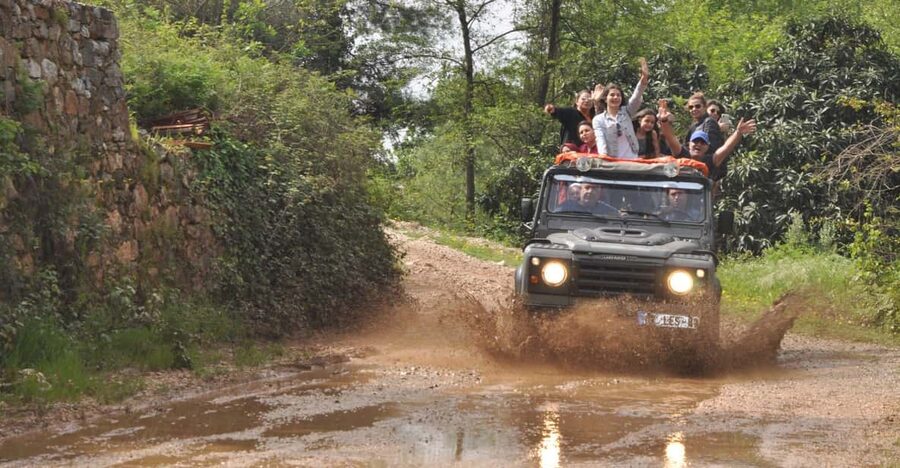 Alanya: Jeep Tour with Dim Cave, Waterfall with Dimcay Lunch - A seven-hour route from Alanya to the Dim River