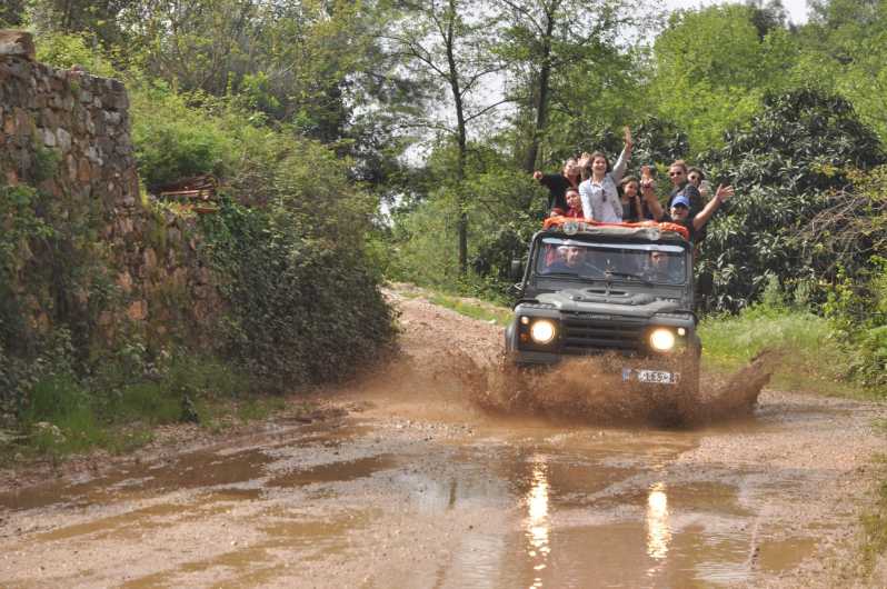 Alanya: Jeep Tour with Dim Cave, Waterfall with Dimcay Lunch - The Jeep ride and the countryside above Alanya