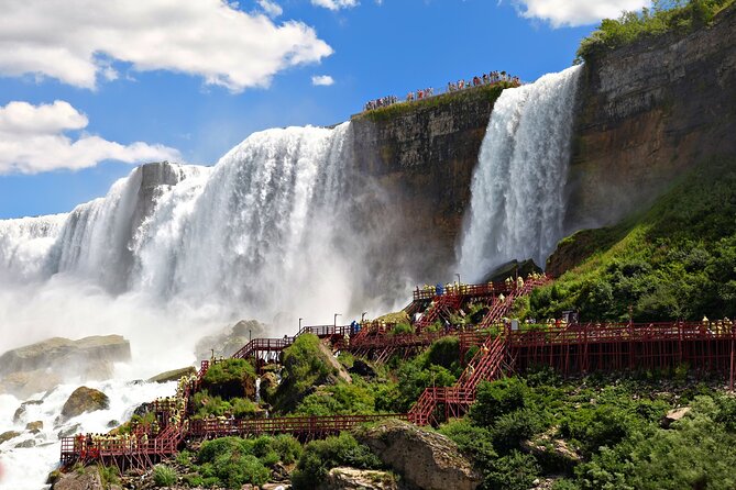 All Attractions Niagara Falls American Tour with Boat Much More - American Falls, Luna Island, and Goat Island