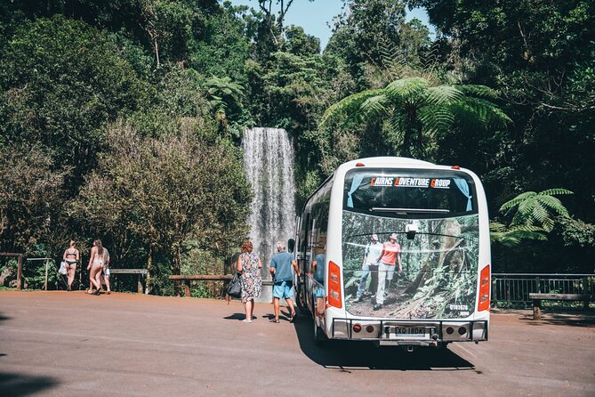 All Inclusive Waterfalls and Rainforest Tour from Cairns - Lake Eacham is the calmest swimming stop