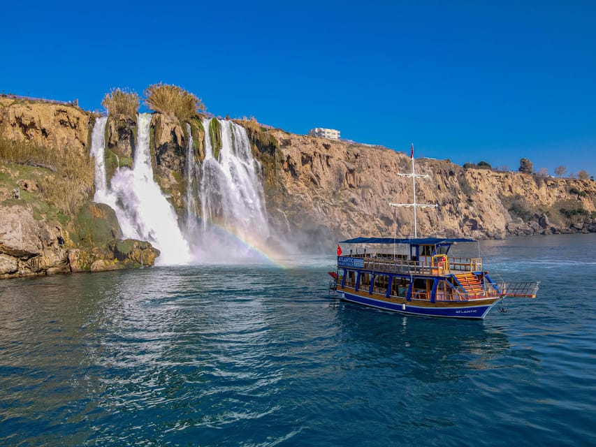 Antalya: Beach & Waterfalls Boat Trip w/ Lunch & Soft Drinks - Key points to know before booking