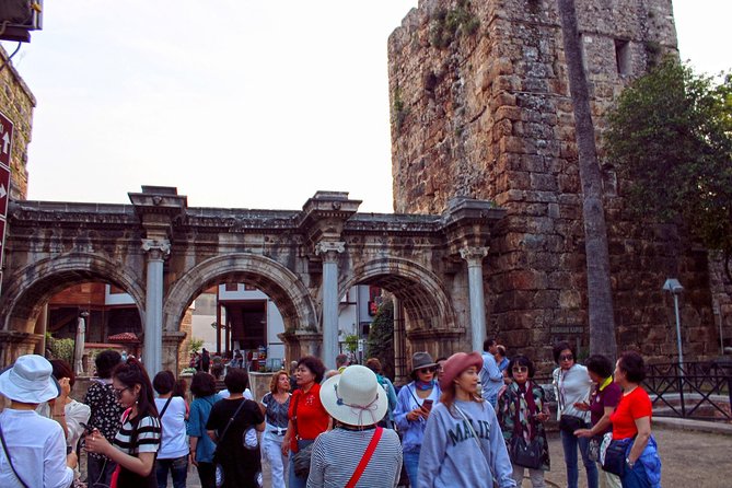 Antalya: City Tour with Boat Trip, Old Town & Waterfalls - Kaleici and Hadrian’s Gate bring the city to life