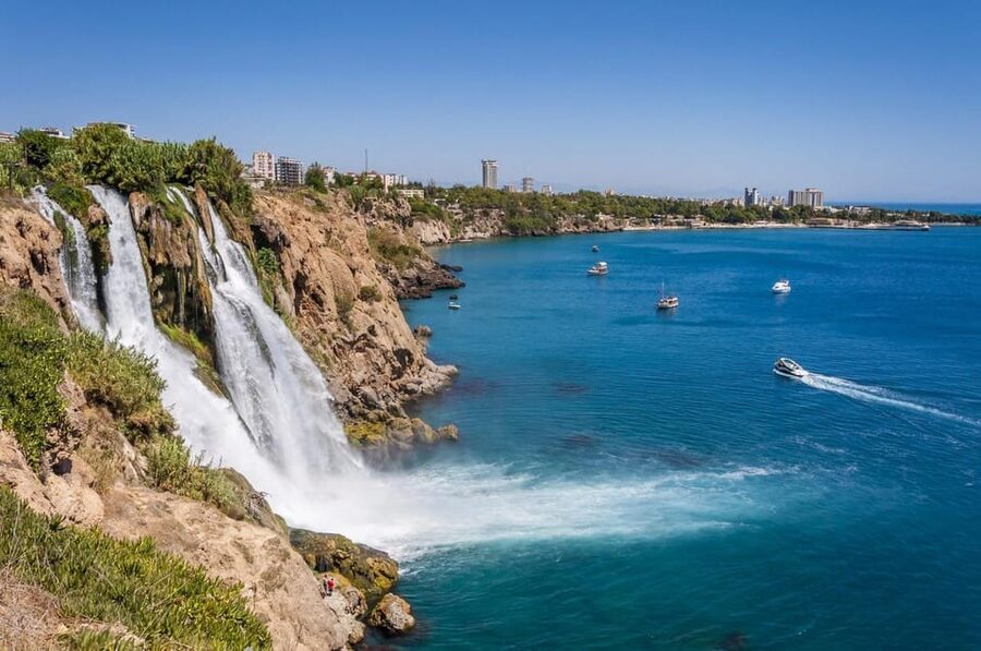 Antalya City Tour With Shopping, Waterfalls, and Boat Tour - The boat ride along Antalya’s coast