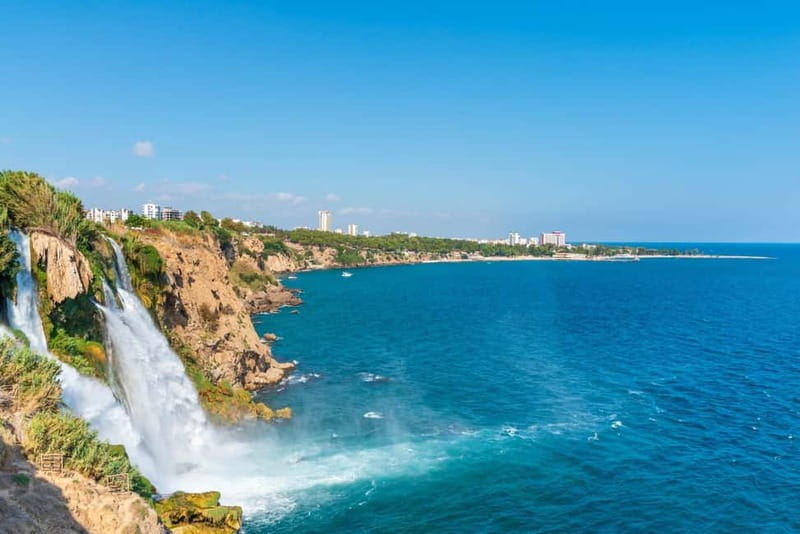 Antalya: Falez Cliffs & Waterfalls Boat Trip with Lunch - Lower Düden Waterfall is the reason to go