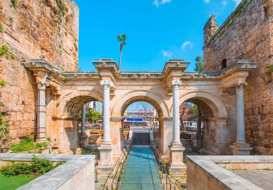 Antalya: Kaleici, Duden Waterfalls And Boat Tour With Lunch - The Lower Düden where the river meets the Mediterranean