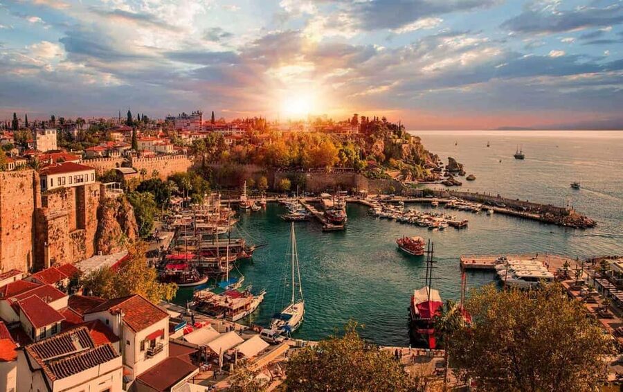 Antalya: Kaleici, Duden Waterfalls And Boat Tour With Lunch - Hadrian’s Gate and Antalya’s Roman past