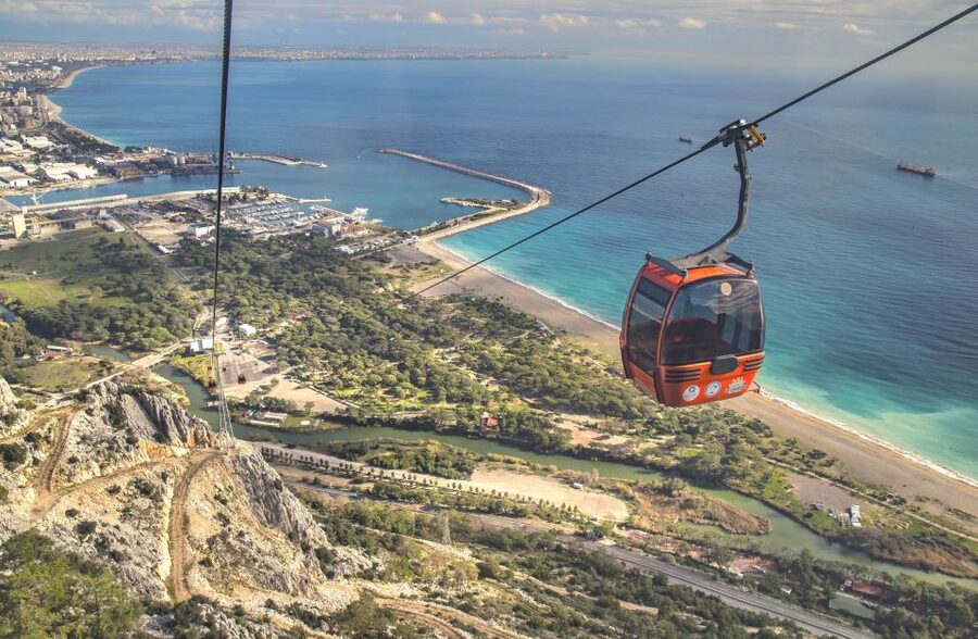 Antalya/Kemer: Old City, Waterfalls, Olympos Cable Car, Boat - Lower Düden Waterfalls above the Mediterranean