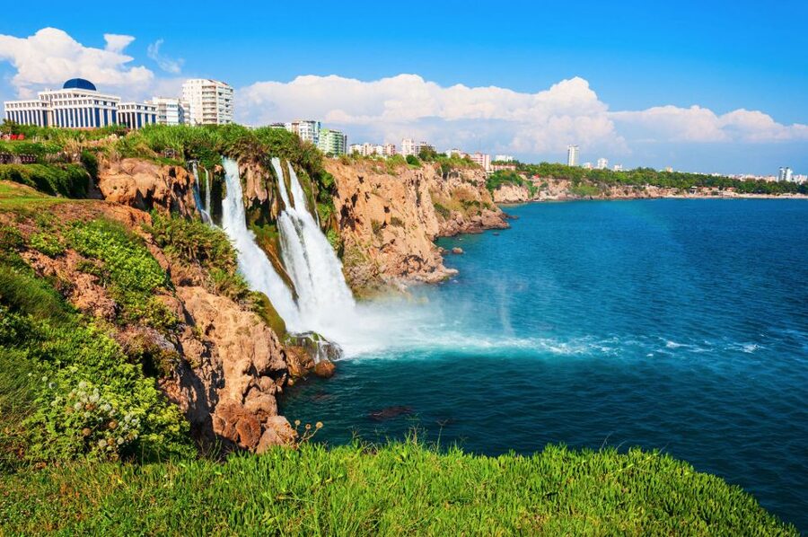 Antalya/Kemer: Old City, Waterfalls, Olympos Cable Car, Boat - Lunch and the optional boat ride