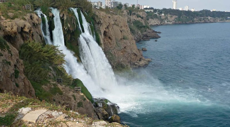Antalya: Old City Tour w/Boat Trip, Cable Car & Waterfalls - Upper Düden Waterfalls and a quieter side of Antalya