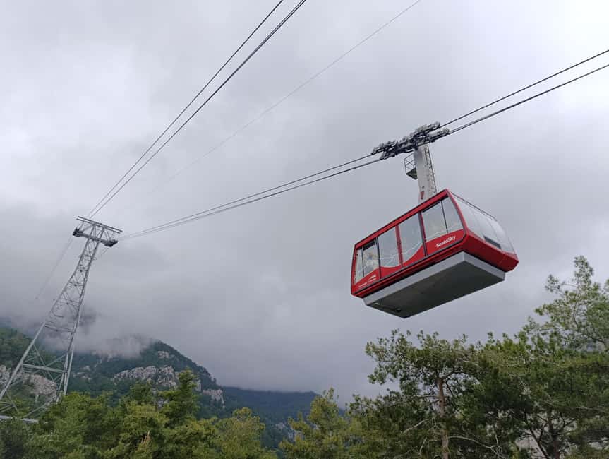 Antalya: Old City, Waterfalls cable/c & Boat Tour - Guides, buses, and the shape of the day