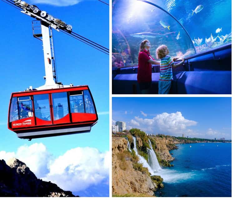 Antalya: Old Town with Aquarium or Cable Car & Waterfalls - Lower Düden Waterfalls: the day’s best photo stop