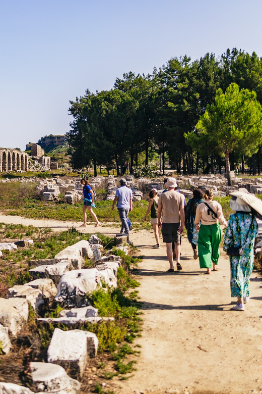 Antalya: Perge, Aspendos, City of Side, and Waterfalls Tour - A short stop at the visitor center