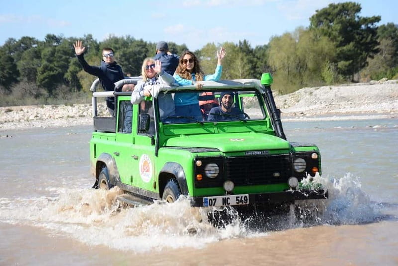 Antalya: Taurus Mountains Waterfalls Jeep Safari w/Lunch - From Antalya’s hotels to the Taurus foothills