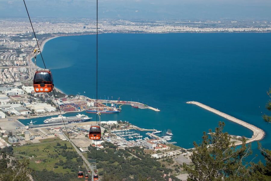 Antalya Waterfalls and Old City Tour - The boat ride from Antalya’s old harbor