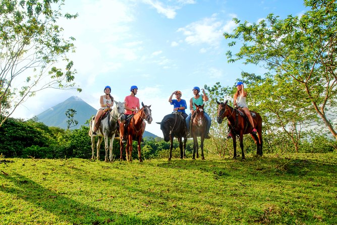 Arenal Horseback Riding to La Fortuna Waterfall - Getting ready at Arenal Mundo Aventura