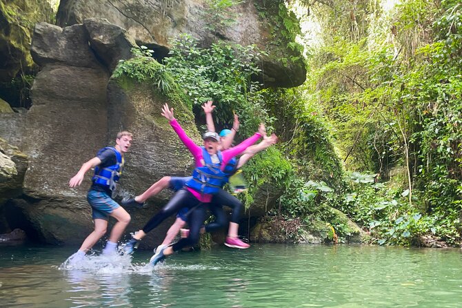 Arenales River Caving, Waterfall &Tropical Forest Secret Spring - The forest trail and secret spring near Manatí