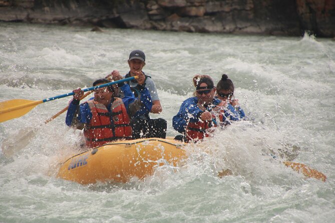 Athabasca Falls Run - The first rapids arrive almost at once