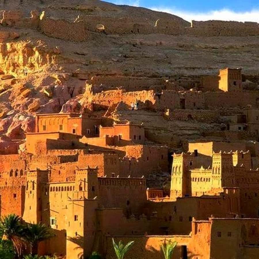 Atlas mountains and Berber villages & waterfall & camel ride - Imlil and the walk to the waterfall