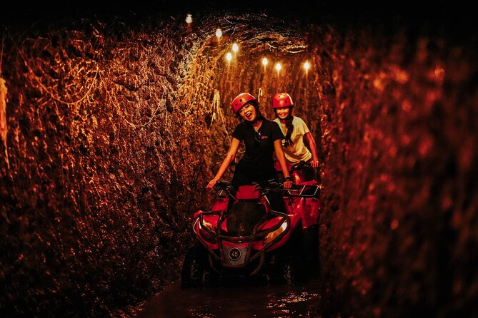ATV Quad Bike Bali with Waterfall Gorilla Cave and Lunch - Riding solo or sharing a tandem quad bike