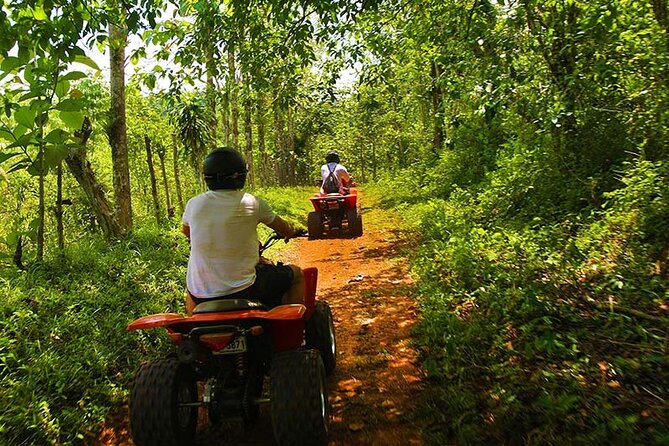 ATV + Zipline + Waterfall + Rainforest Lunch COMBO - A full Costa Rican adventure packed into six hours
