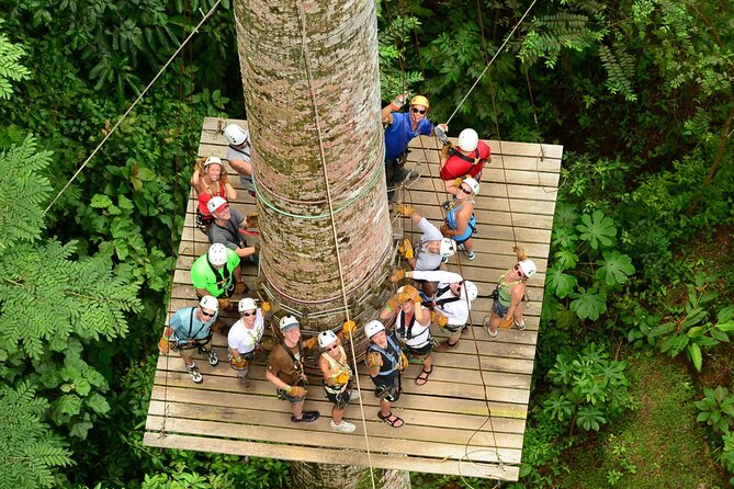 ATV + Zipline + Waterfall + Rainforest Lunch COMBO - Starting in Jaco at the canopy course