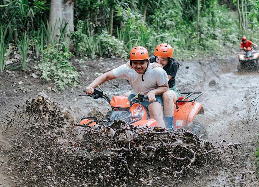 Bali: ATV Quad Bike Adventure with Jungle,Waterfalls & Lunch - The tunnel and muddy tracks
