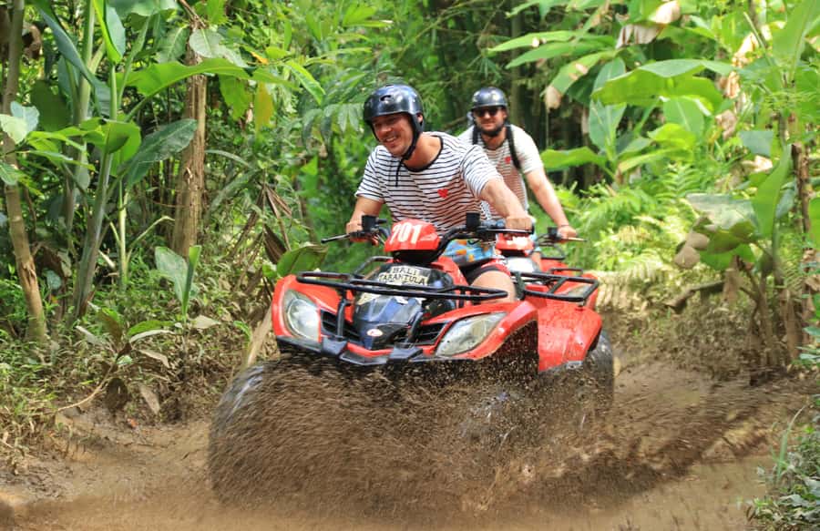 Bali: ATV Quad Bike Through Waterfall and Tunnel - Lunch and showers make the $49 price easier to justify