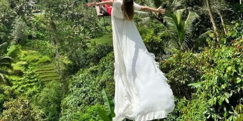 Bali: Bali Swing, Monkey Forest, Rice Terrace, Waterfall - A full day built around Ubud’s best-known sights