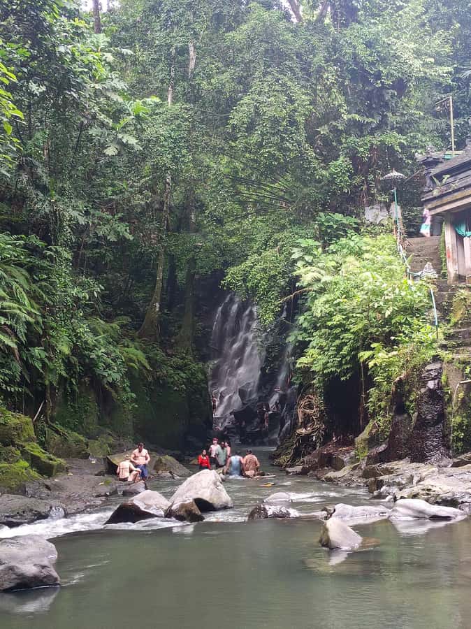 Bali: Best of Ubud Waterfalls Tour - Tibumana brings a quieter forest setting