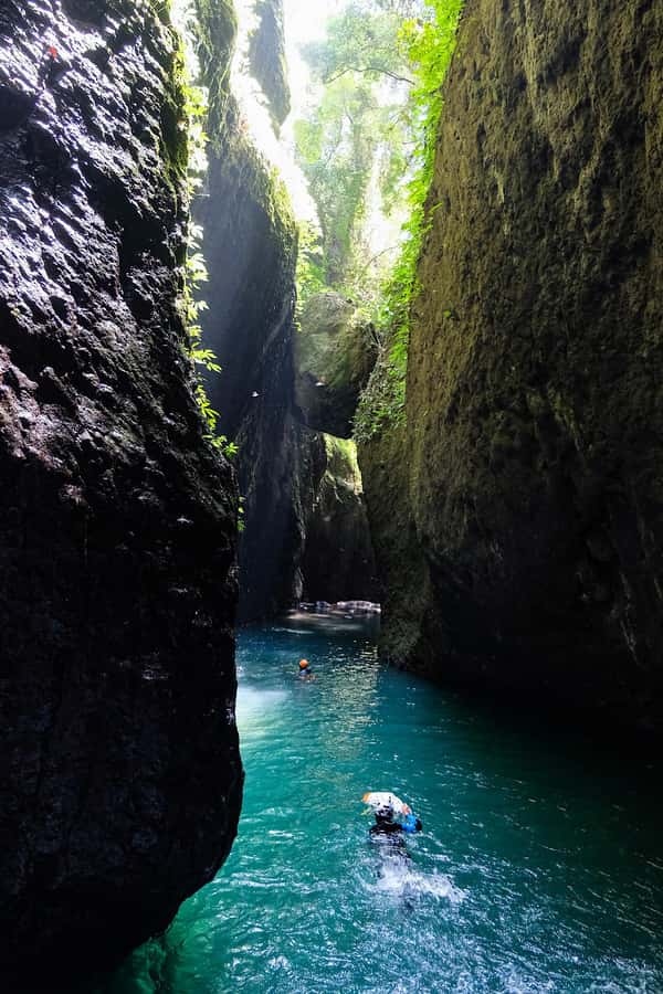 Bali: Canyoning Adventure at Aling Waterfall - Rappelling down waterfalls and rock walls