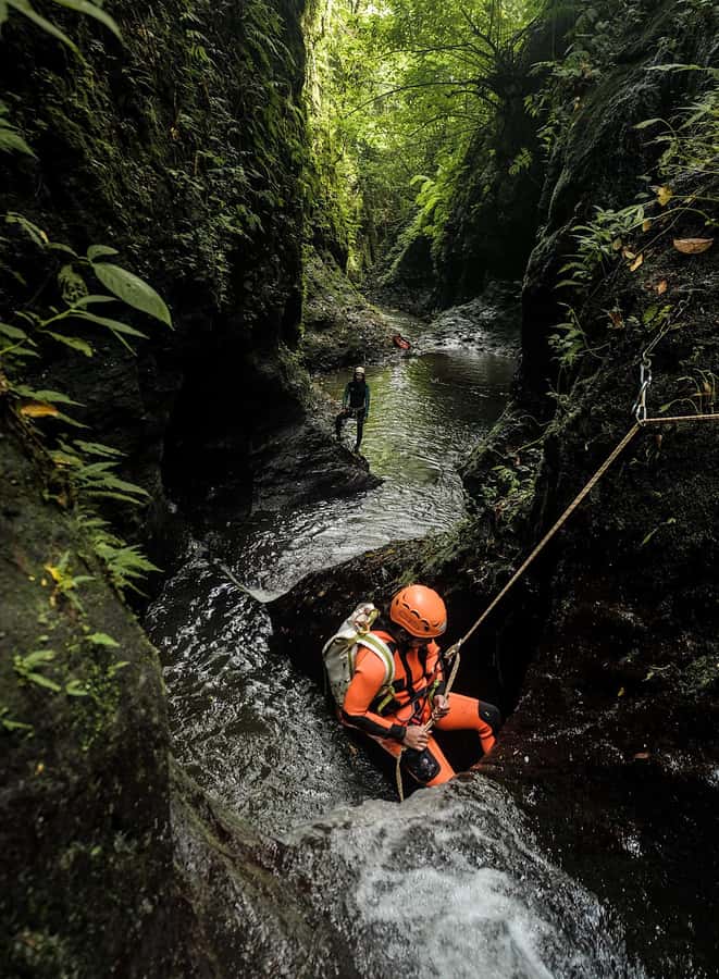 Bali: Canyoning Adventure at Aling Waterfall - Breakfast, equipment, and the safety briefing