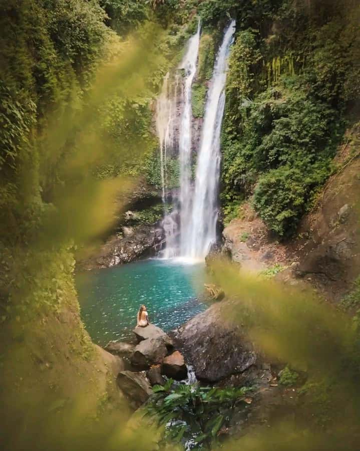 Bali: Cliff Jumping Gitgit Waterfalls & Rice Terrace Tour - Banyumala Twin Waterfalls for a swim