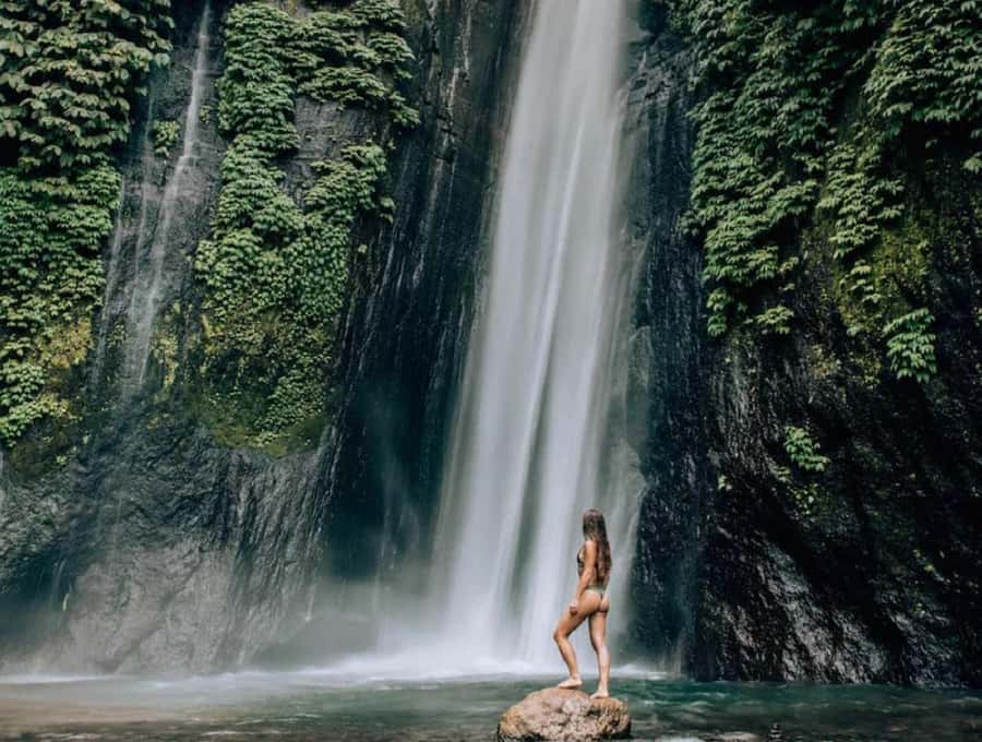 Bali: Leke Leke, Munduk, & Banyumala Waterfalls Private Tour - Banyumala Twin Waterfalls and the best swim