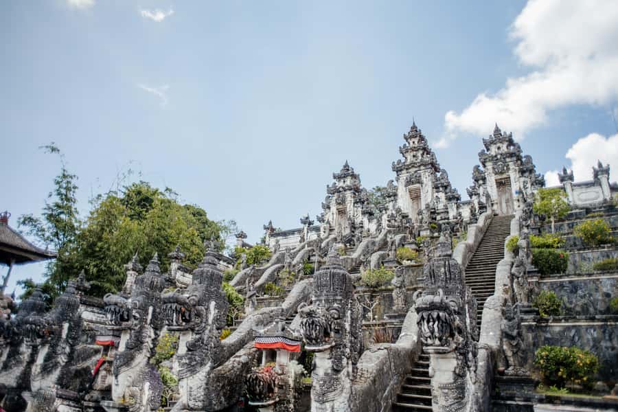 Bali: Lempuyang Quick Access, Waterfall, Water Palace & More - Goa Raja Waterfall brings an active start