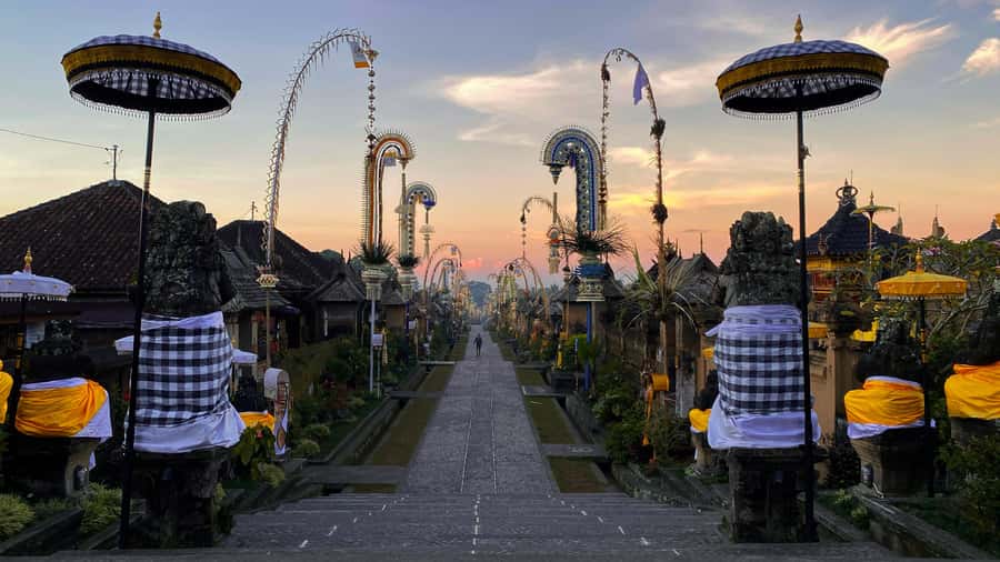 Bali: Penglipuran Village, Rice Terrace & Waterfall Tour - Choosing between the four routes