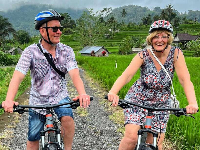 Bali: Sidemen Valley Cycling Tour with Gembleng Waterfall - Starting at Side Wash Laundry Express