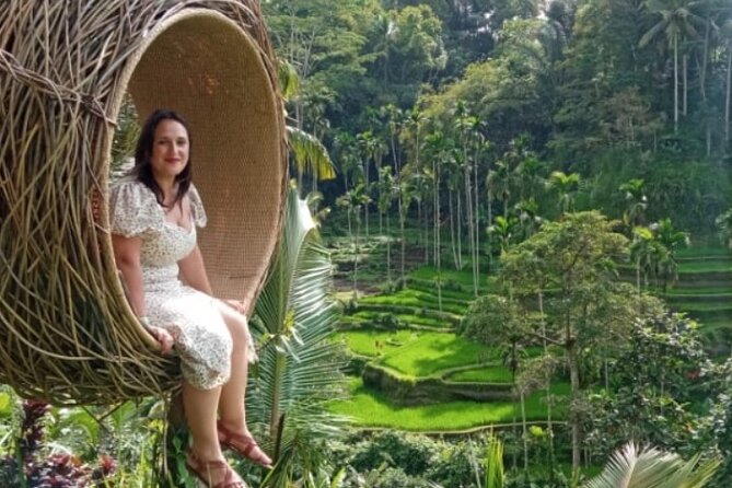Bali Swing Hot Spring And Waterfall Private Guided Tour - Mt. Batur views and a soak in volcanic water