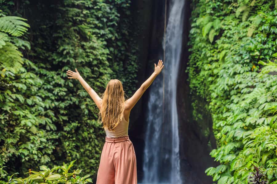 Bali: Water Temple, Waterfalls and Unesco Rice Terrace Tour - Banyumala is the day’s best swimming opportunity