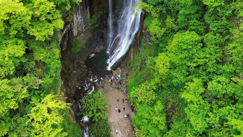Batumi: Wine & Dine Tour To Waterfalls - Mountainous Adjara - Makhuntseti Waterfall, the largest stop outdoors