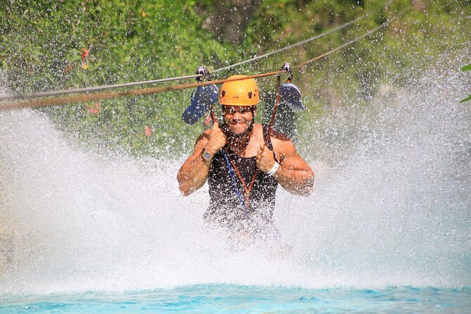 Bavaro Adventure Park Buggy Ride, Zipline Mega Splash, and Waterfall Pool - A six-hour action day at Bavaro Adventure Park