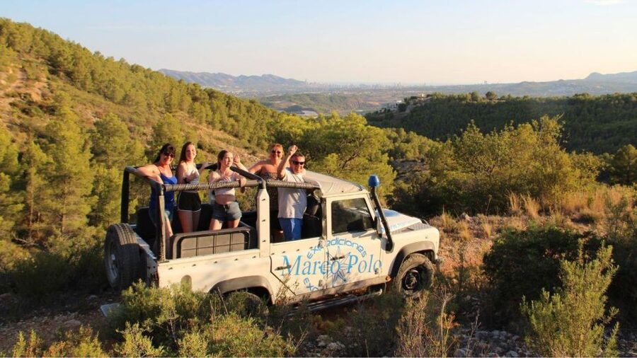Benidorm: Guided Jeep Trip to Guadalest and Algar Falls - Riding the old tracks and reed tunnels